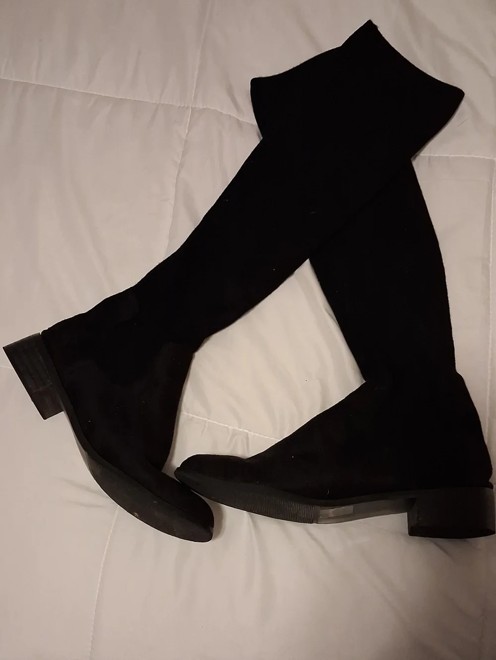 Black Over-The-Knee Women's Boots